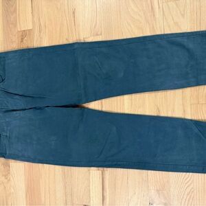 Greyson Teal Performance Straight-Leg Pants